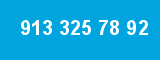 913 325 78 92 913 325 78 92